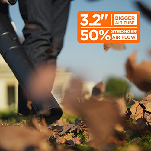 Cordless Leaf Blower with Battery and Charger D971896