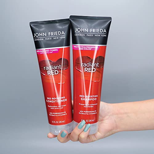 Red Boosting Shampoo for Enhanced Red Hair Shades, 8.3 Ounce P648