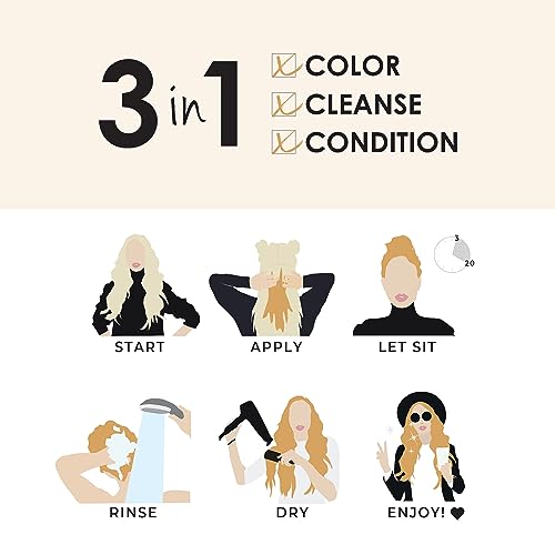 Semi Permanent Hair Color Depositing Conditioner, 12 Fl Oz F936