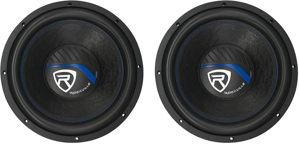 Rockville (2) K5 W12K5S2 12" 1400 Watt 2 Ohm Car Audio Subwoofers CEA Rated Subs