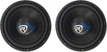 Rockville (2) K5 W12K5S2 12" 1400 Watt 2 Ohm Car Audio Subwoofers CEA Rated Subs