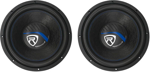 Rockville (2) K5 W12K5S2 12" 1400 Watt 2 Ohm Car Audio Subwoofers CEA Rated Subs