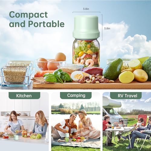 Electric Mason Jar Vacuum Sealer Kit with Rechargeable Auto Stop L448356