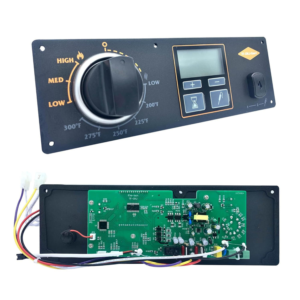 Control Panel Replacement for Oklahoma Joe's Rider 600/900/Deluxe Pellet Grill, Control Board Digital Thermostat for Oklahoma Joe's