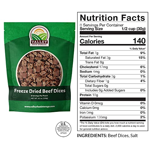 Freeze Dried Meat & Rice Emergency Food Supply, 76 Servings, 25 Year Shelf Life E50590