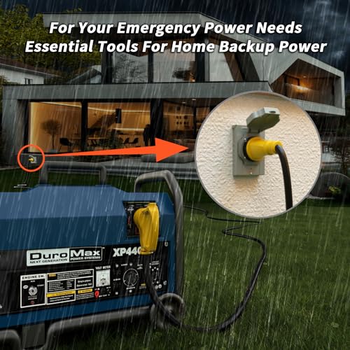 50 Amp Generator Cord 10FT Twist Lock 4 Prong NEMA 14-50P to SS2-50R I35219
