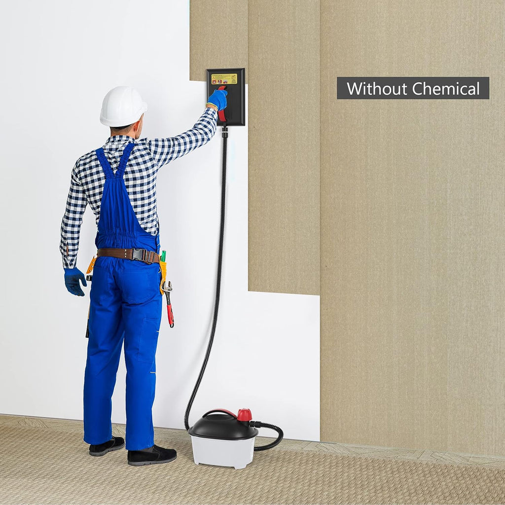 Wallpaper Steamer with 10FT Hose and Large Steam Plate D892683