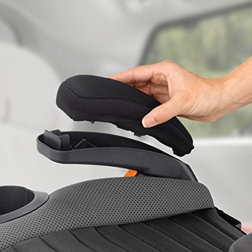 Backless Booster Car Seat with LATCH Attachment, Portable Travel Booster for Children 40-110 lbs L36589