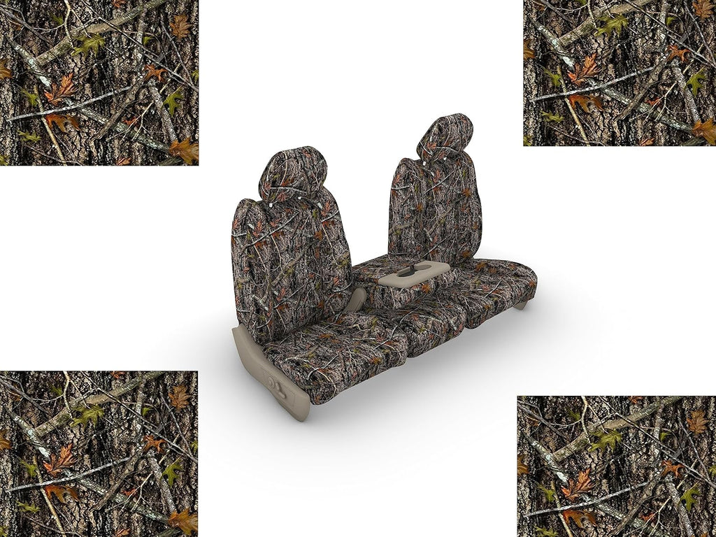 Durafit Seat Covers, F486-NCLC Exact Fit for 2014 F150 XLT & Lariat | Also Fits 2015-2021 F250, F350, F450, F550 XLT & Lariat | Front Seat with Opening Center Console|Waterproof New Conceal Camo