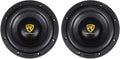 Rockville (2) W8K9D2 8" 2000 Watt Car Stereo Subwoofers Dual 2-Ohm CEA Subs