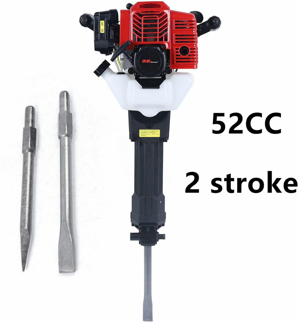 Gas Demolition Jack Hammer with 2 Chisels T836