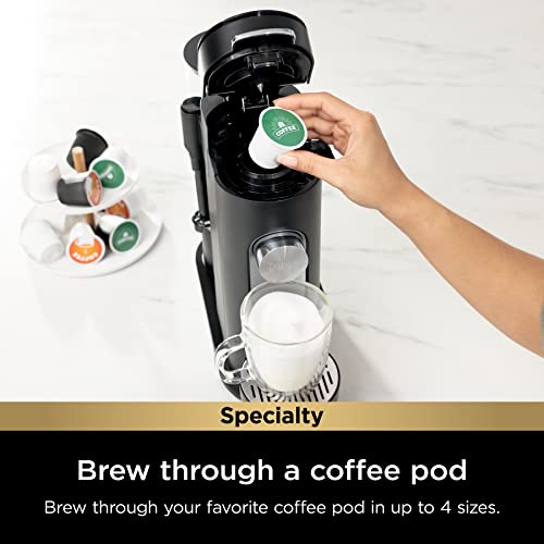 Single-Serve Coffee Maker with Milk Frother, K-Cup Compatible, 6 to 24 oz, Sage Green W958185