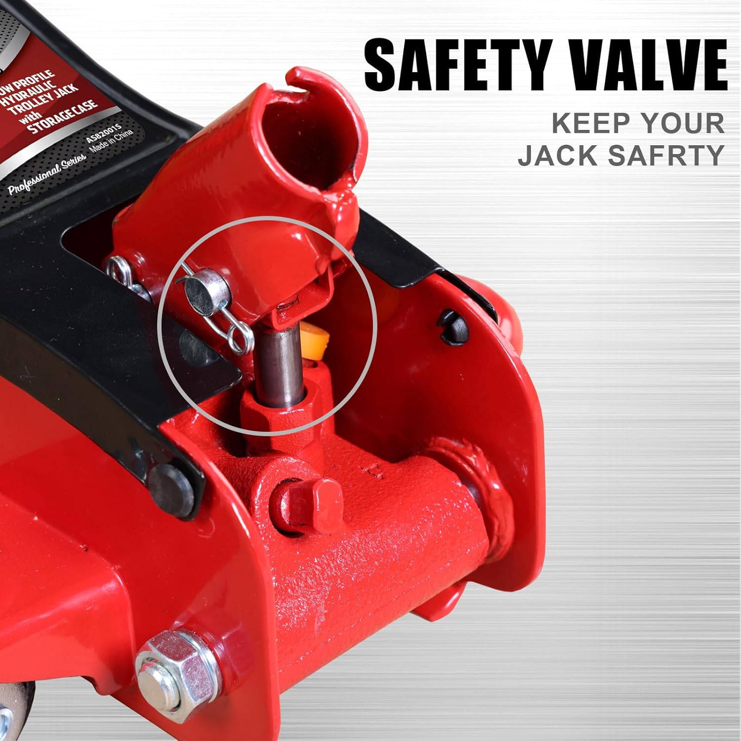 Hydraulic Floor Jack 2 Ton Portable Car Lift Low Profile Trolley T1985