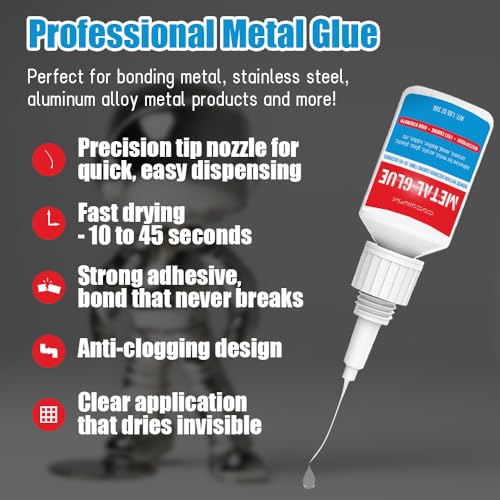 Glass Glue 30g Clear Repair, Waterproof Acrylic Adhesive for Glass, Mirror, Crystal B2830