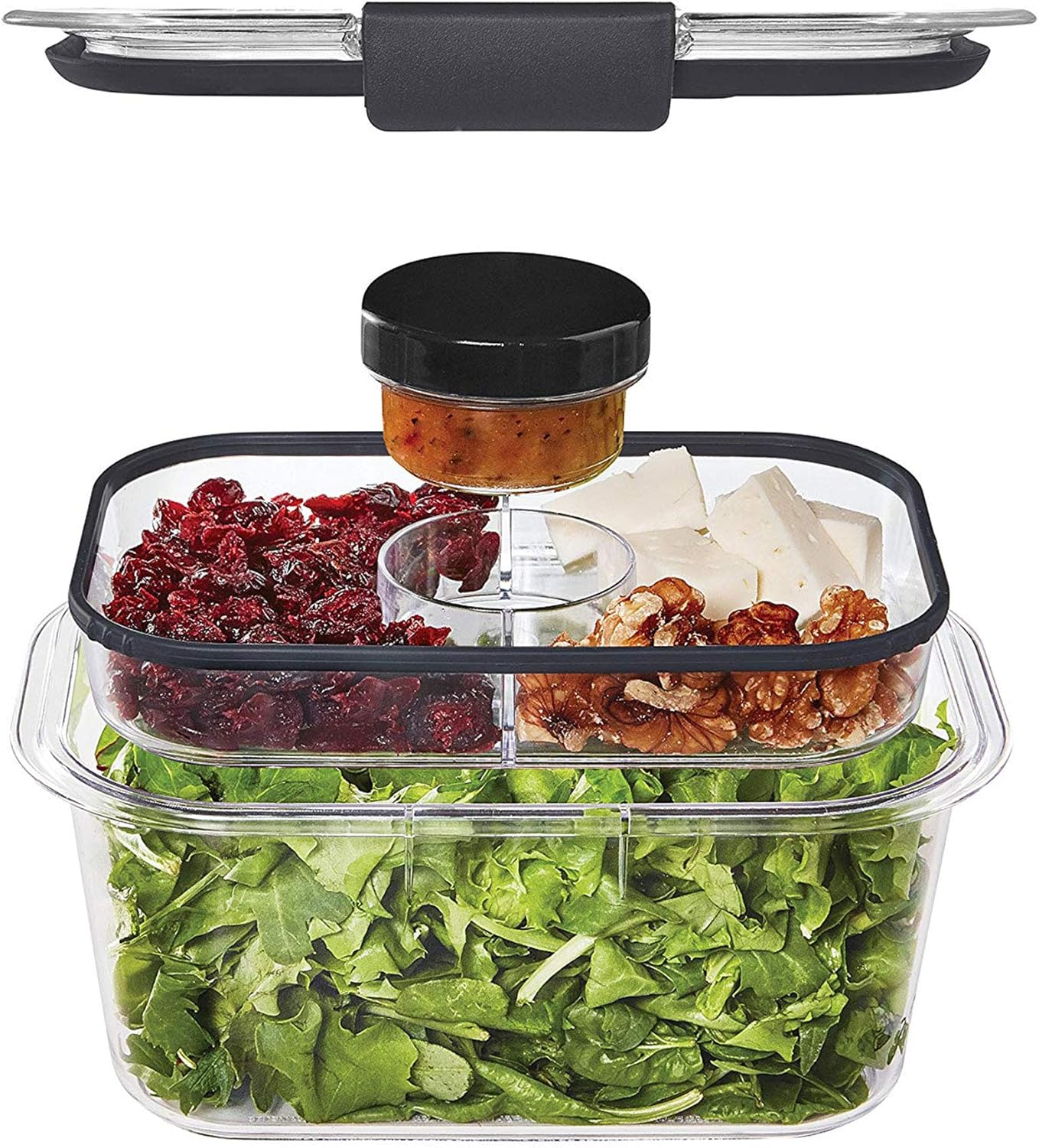 Food Storage Salad Container, Medium Deep, 4.7 Cup V11757