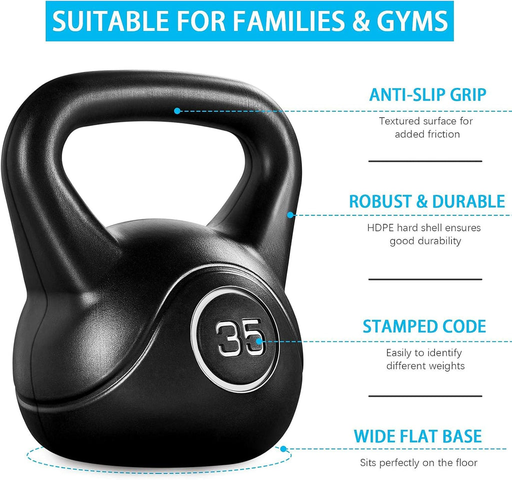 Kettlebell Weights for Home Gym Strength Training N71934