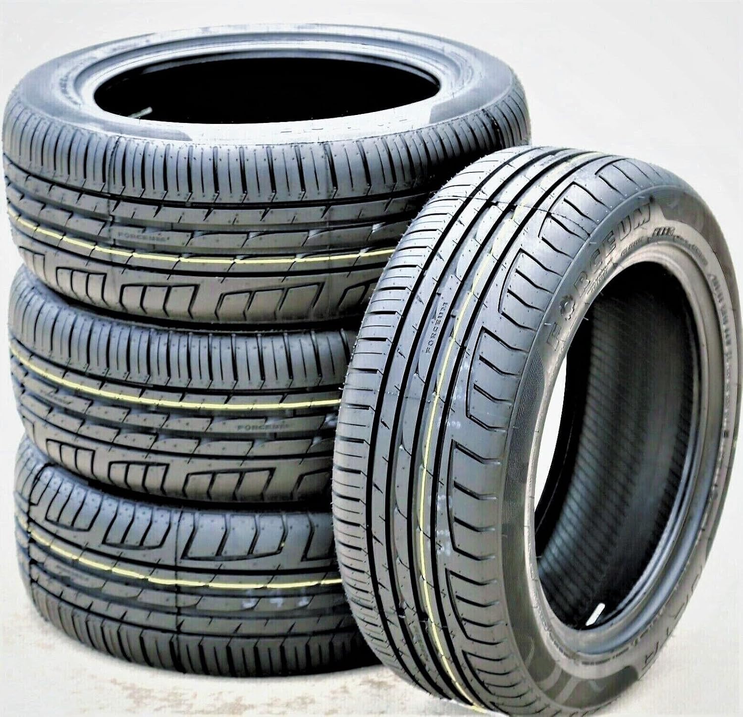Set of 4 (FOUR) Forceum Octa All-Season Passenger Car Performance Radial Tires-205/60R16 205/60/16 205/60-16 96V Load Range XL 4-Ply BSW Black Side Wall UTQG 400AA