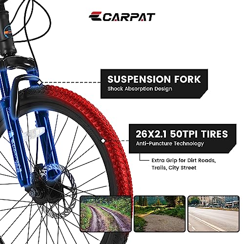Mountain Bike 21 Speeds with Mechanical Disc Brakes G555