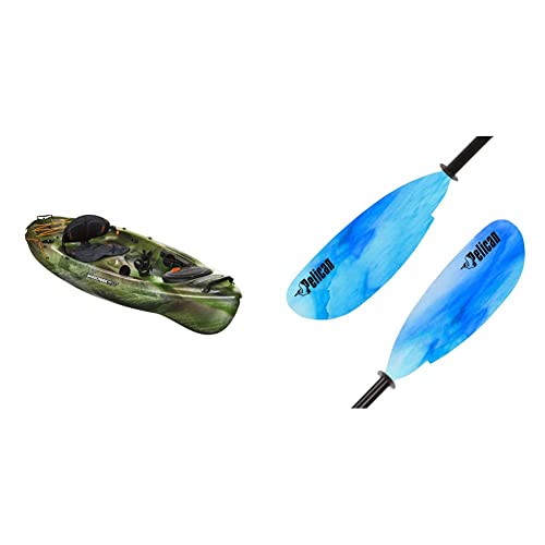 Pelican Sit-on-top Fishing Kayak Kayak 10 Feet Lightweight one Person Kayak Perfect for Fishing