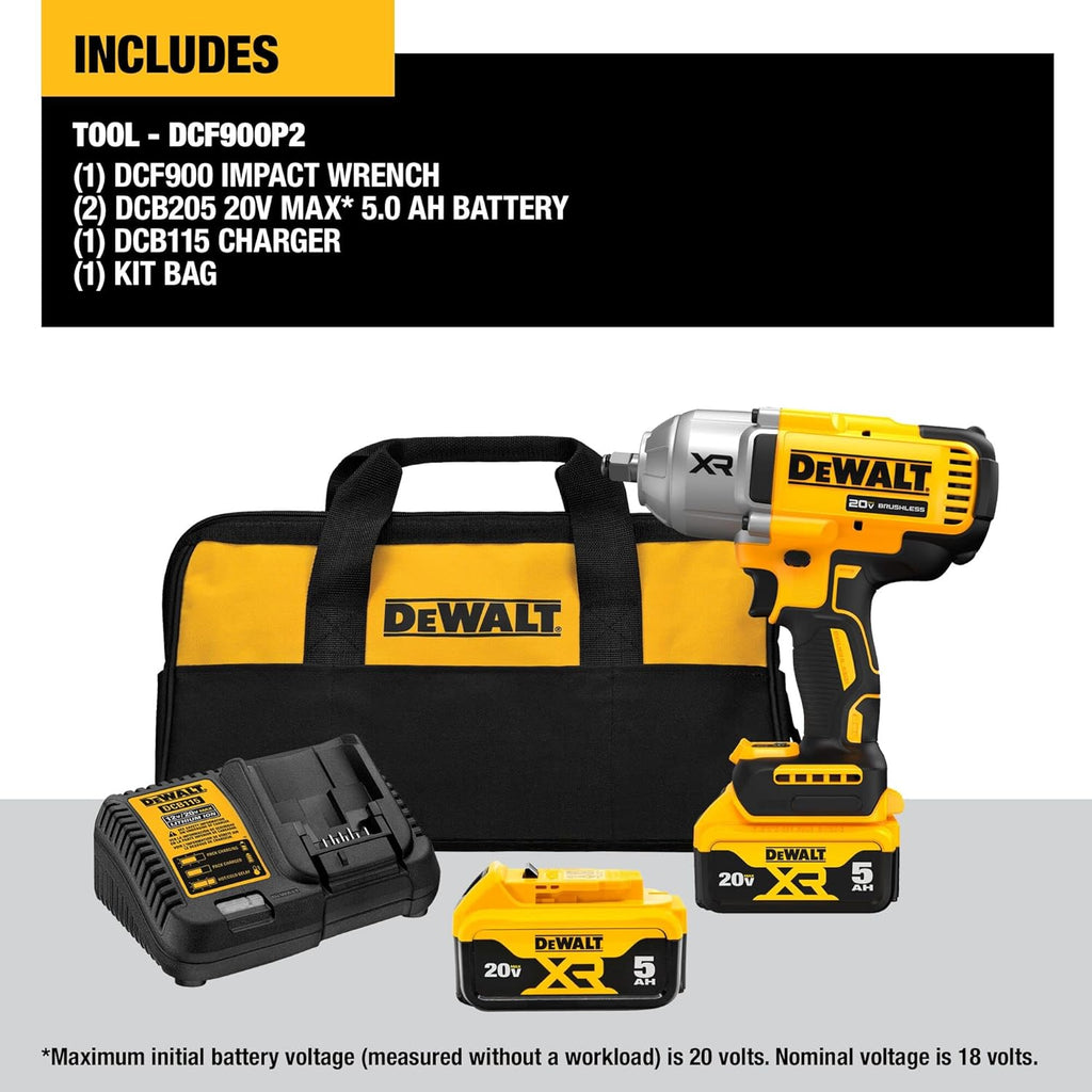 1/2 in. High Torque Impact Wrench with Hog Ring Anvil Kit L647