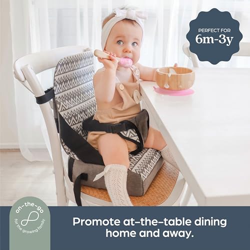 Travel Booster Seat with Storage Compartment F552