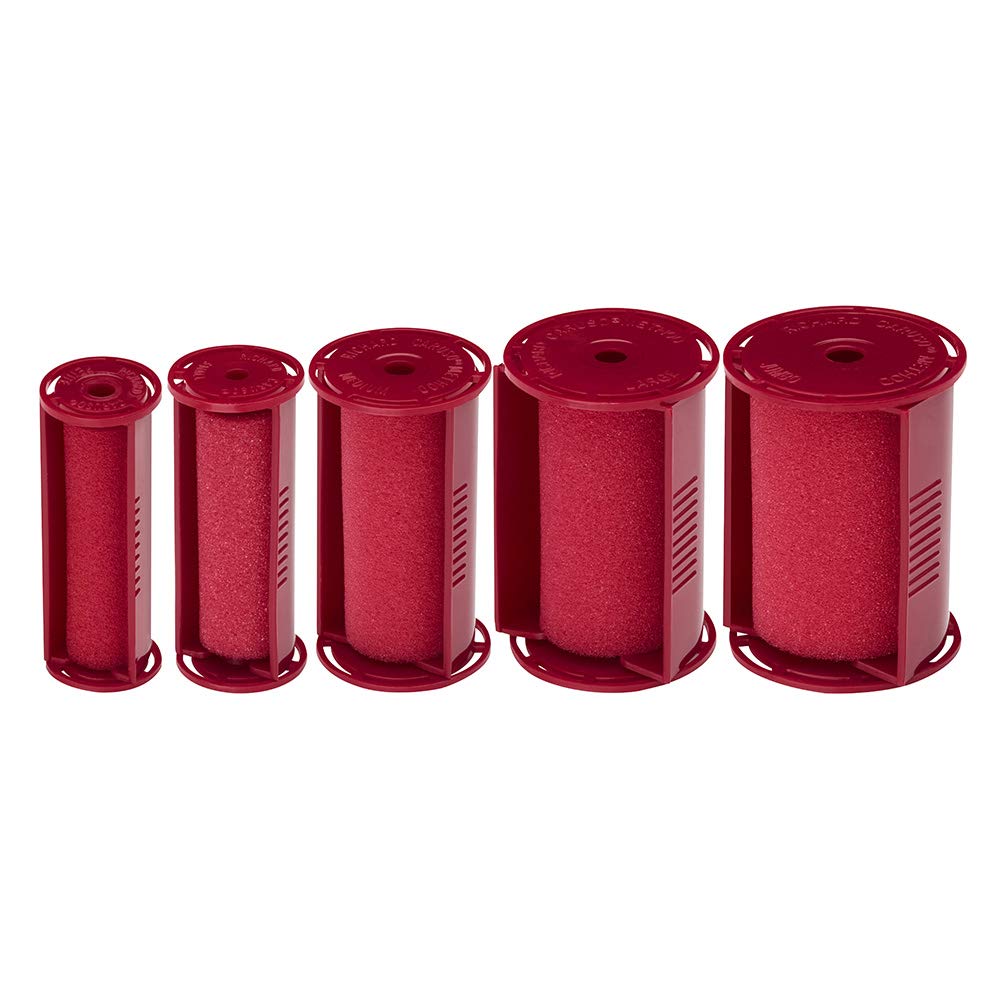 Ionic Steam Hairsetter with 5 Size Rollers V712