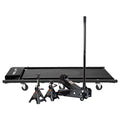 Pro-Lift G-4630JSCB 3 Ton Heavy Duty Floor Jack/Jack Stands and Creeper Combo - Great for Service Garage Home Uses - Black