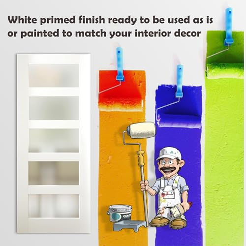 Frosted Glass French Door 30x80 Interior Door Slab N308487