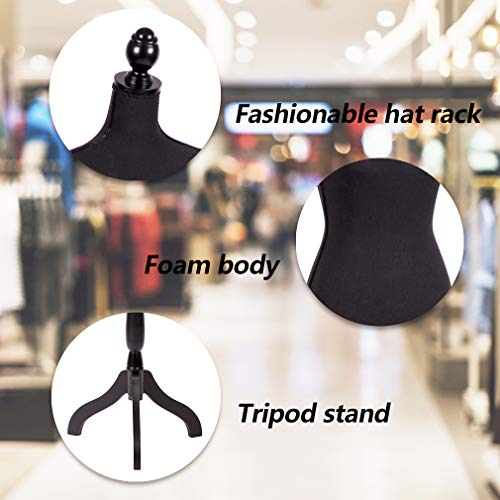 Manikin 60"-67" Height Adjustable Female Dress Form Display Torso with Tripod Stand, White W497