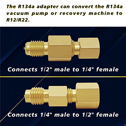 R1234YF Self-Sealing Refrigerant Can Tap Valve with Hose Adapters R38916