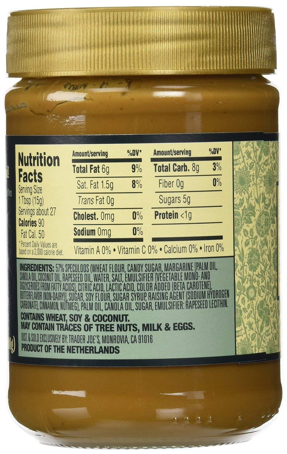 Trader Joe's Speculoos Cookie Butter (14.1 Oz) and Everything but the Bagel Sesame Seasoning Blend (2.3 Oz)