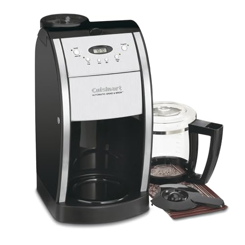 Automatic Coffeemaker Grind & Brew, 12-Cup Glass, Black G291