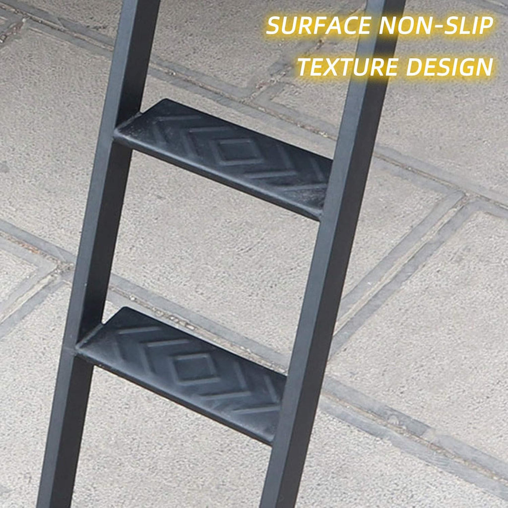 Truck Tailgate Ladder, 360° Rotation, Black Powder Coat E942679
