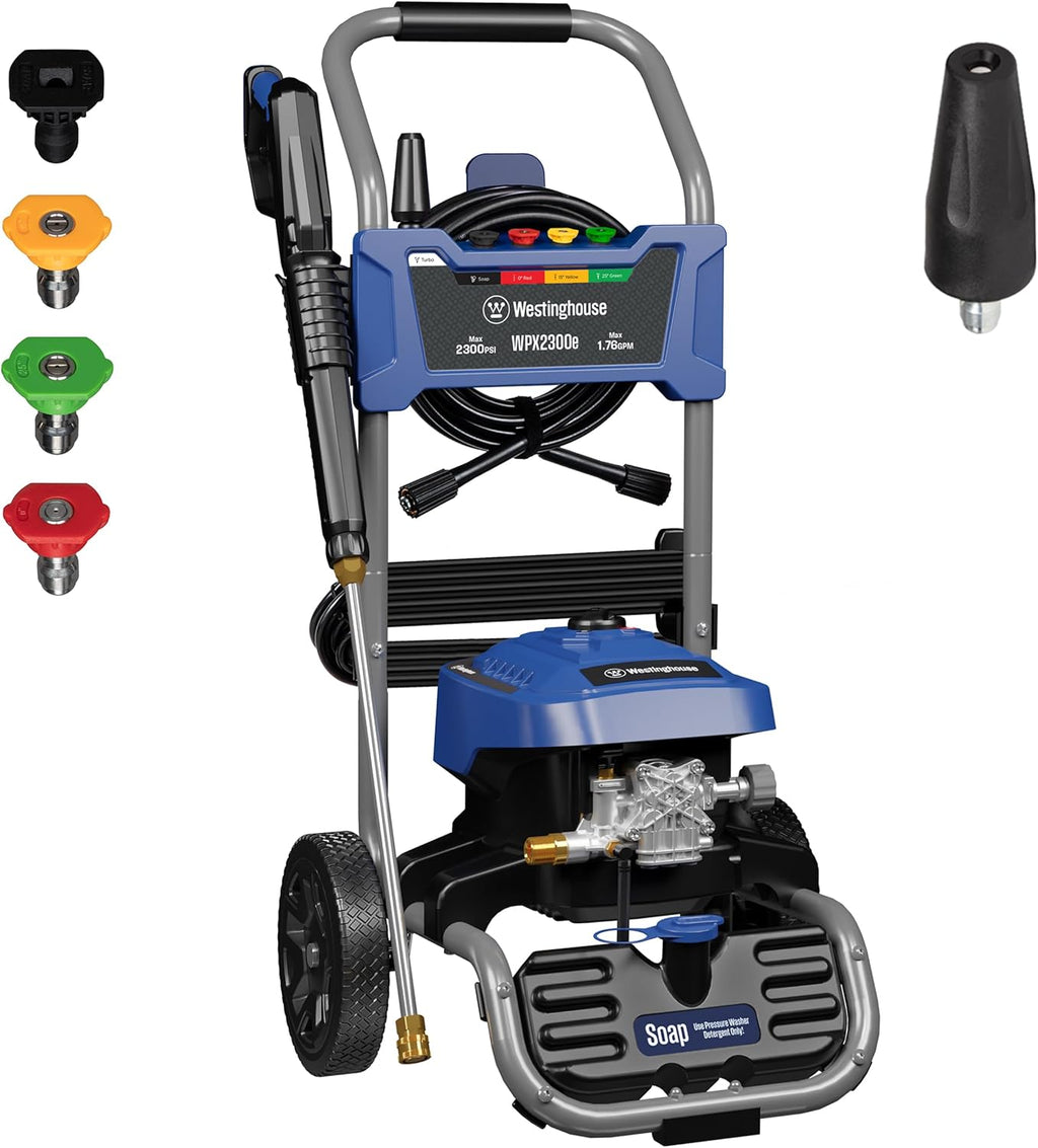 Electric Pressure Washer 2300 PSI with 50 ft Hose Y856484