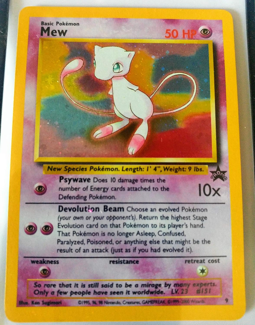 Pokemon - Mew (8) - Wizards Black Star Promos