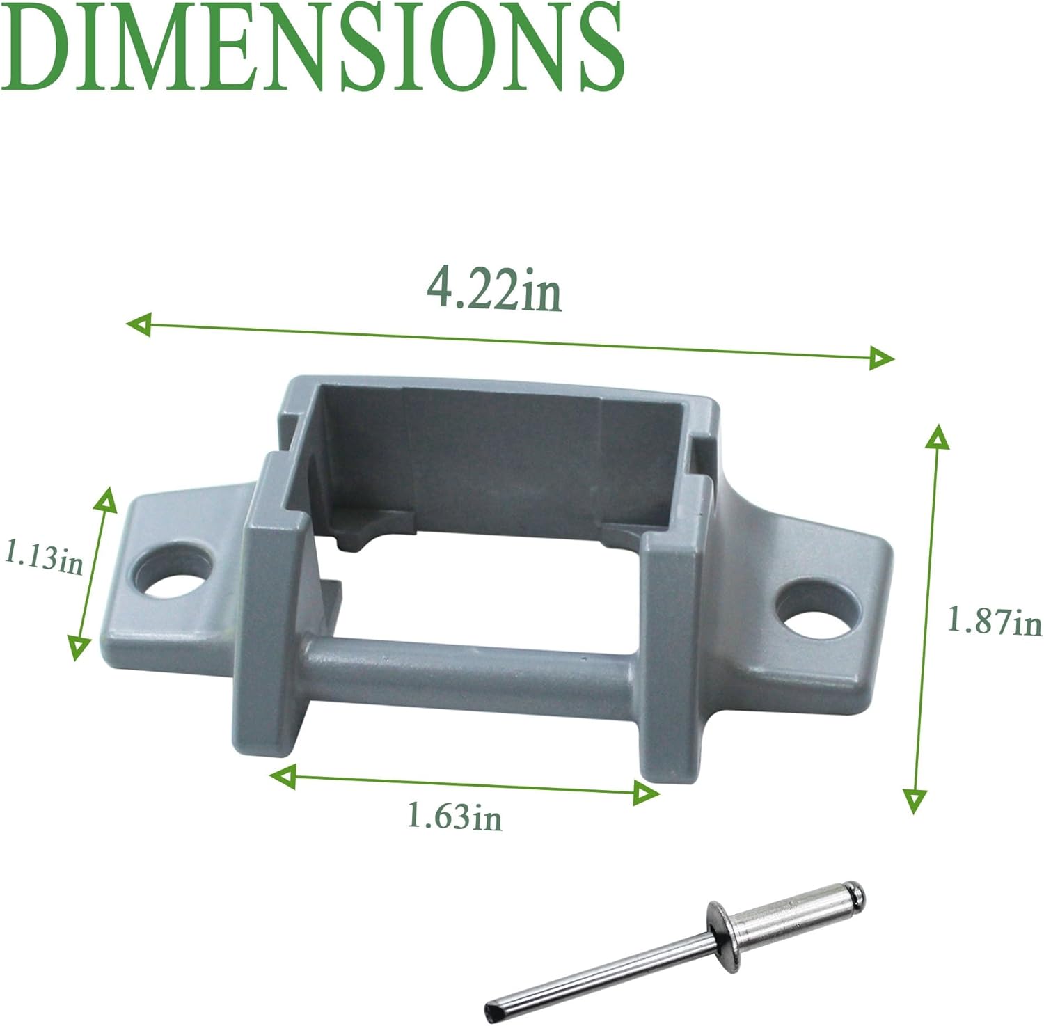 RV Awning mounting Brackets Replacement for Dometic OEM 3310811.009M Parts, Also Replace Model 4453000044, 3108708, RHA620