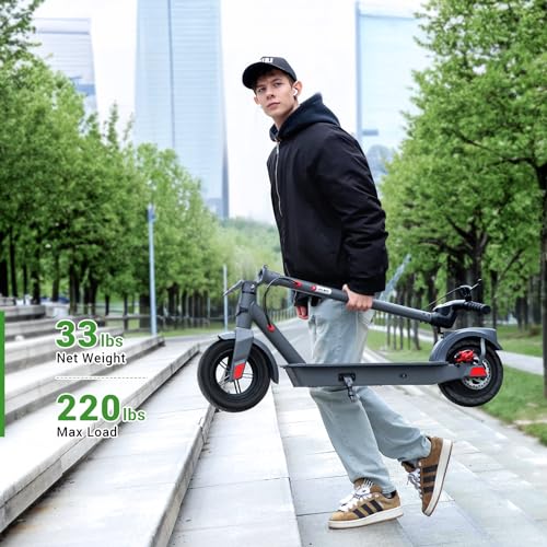 Electric Scooter for Adults, Foldable, 19 Mph, 500W Motor L681