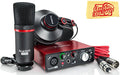 Focusrite Scarlett Solo 3rd Gen 2-in, 2-out USB Audio Interface Bundle with XLR Cable and Austin Bazaar Polishing Cloth