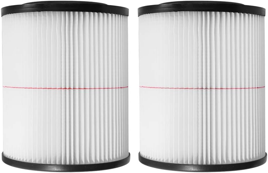 2Pcs Vacuum Cartridge Filter Replacement for Shop Vac Craftsman 9-17816