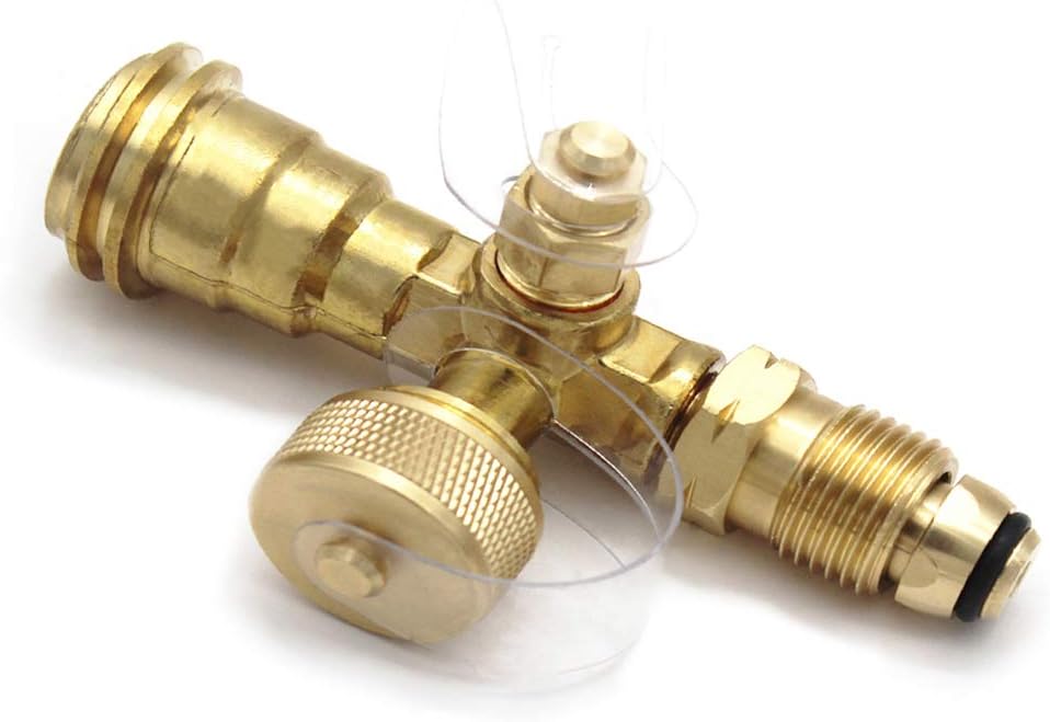 4 Port Propane Tee Adapter for RV Camping L326