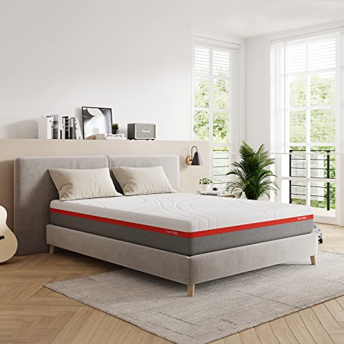 King Size 10 Inch Cooling Gel Memory Foam Mattress in a Box T804553