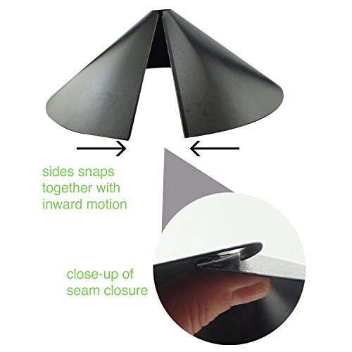 Squirrel Baffle 18-Inch, Black C480
