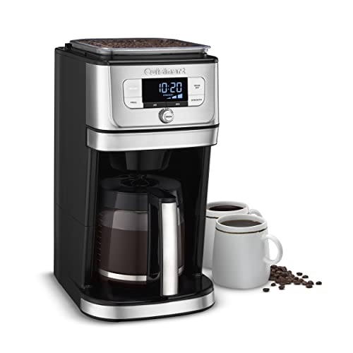 Fully Automatic Burr Grind & Brew, 12-Cup Glass Coffee Maker O389006