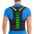 Back Brace Posture Corrector for Women and Men, Back Braces for Upper and Lower Back Pain Relief, Adjustable and Fully Back Support Improve Back Posture and Lumbar Support(XXL, 45.5"-49" Waist)