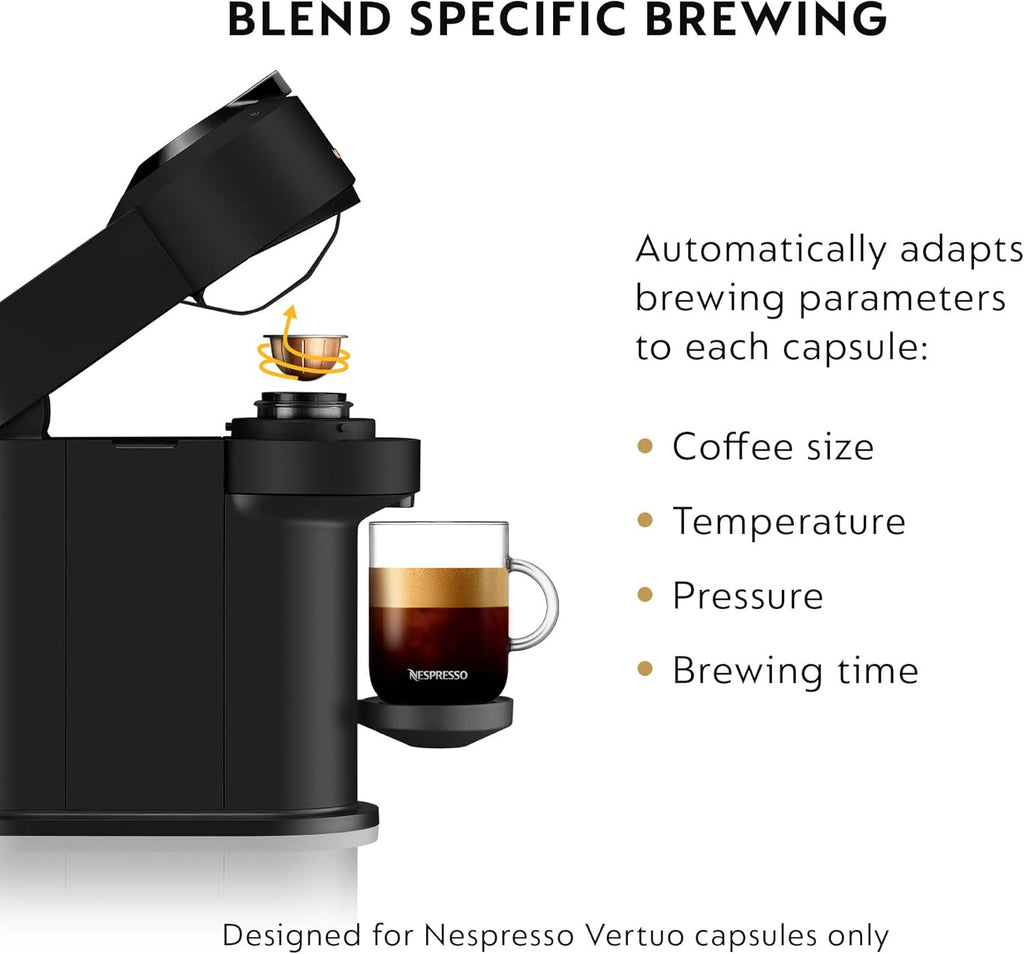 Coffee and Espresso Machine with Milk Frother, Matte Black T565797