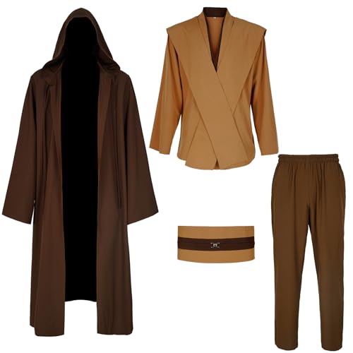 Men's Hooded Tunic Costume Full Set D711817