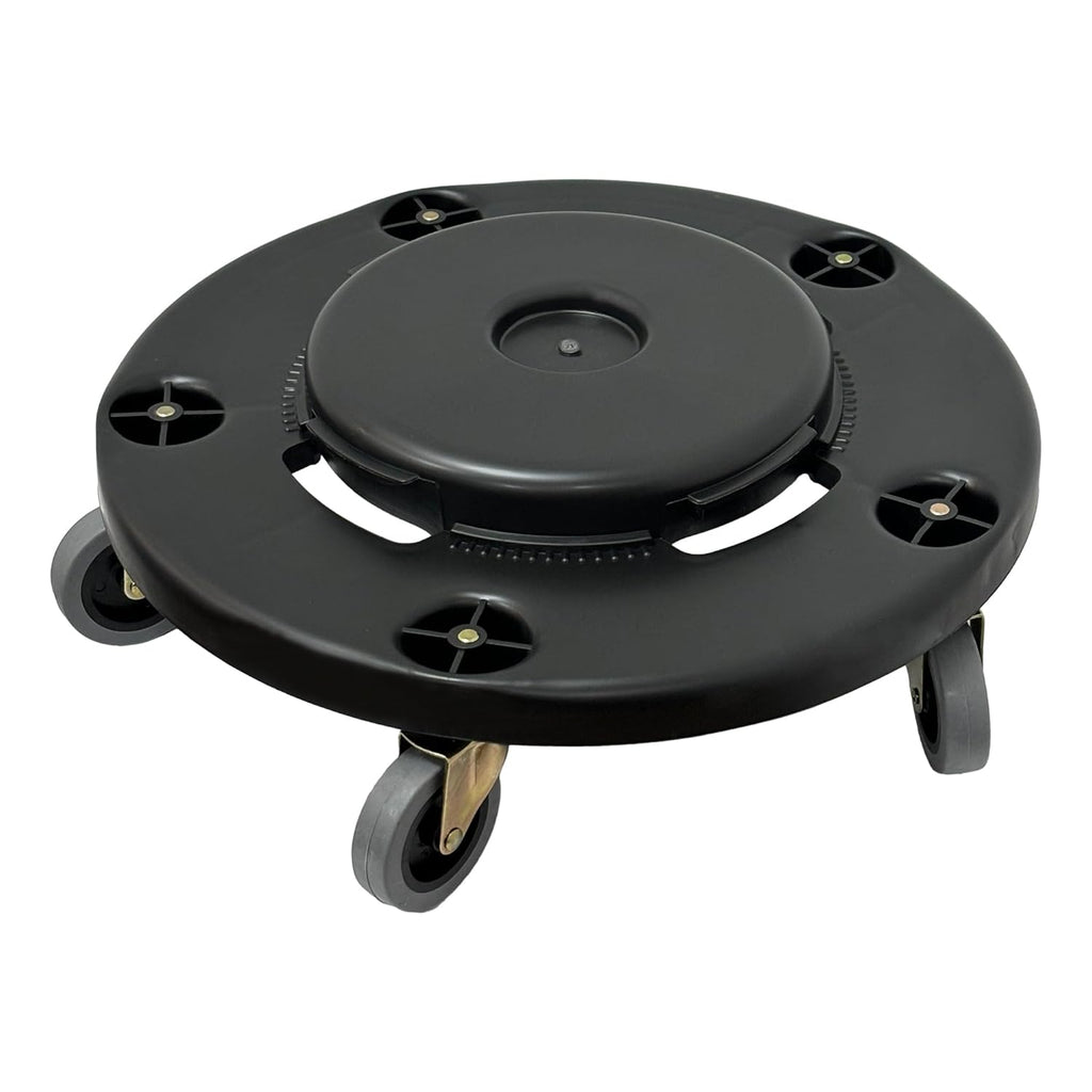 Outdoor Trash Can with Lid and Wheels, 32 Gallon T753568