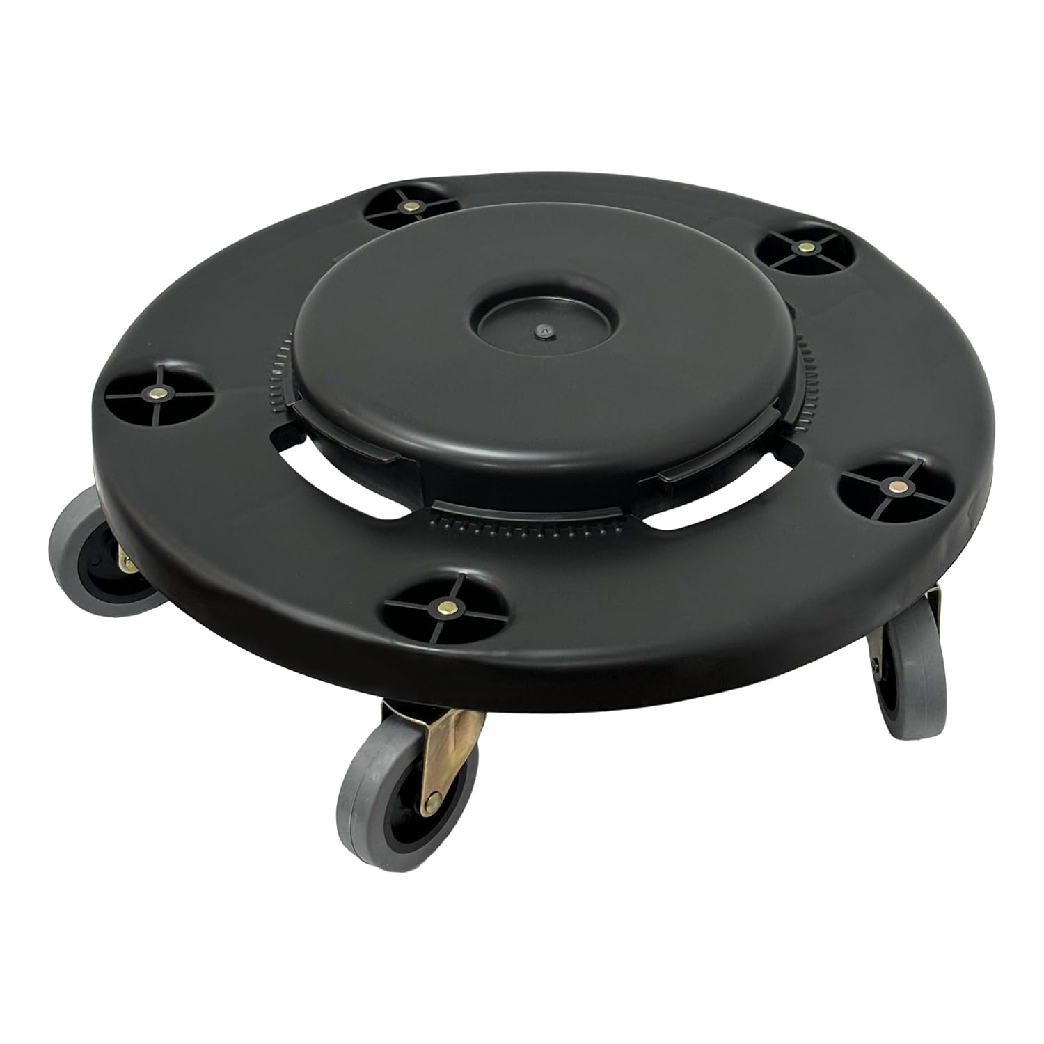 Outdoor Trash Can with Lid and Wheels, 32 Gallon T753568