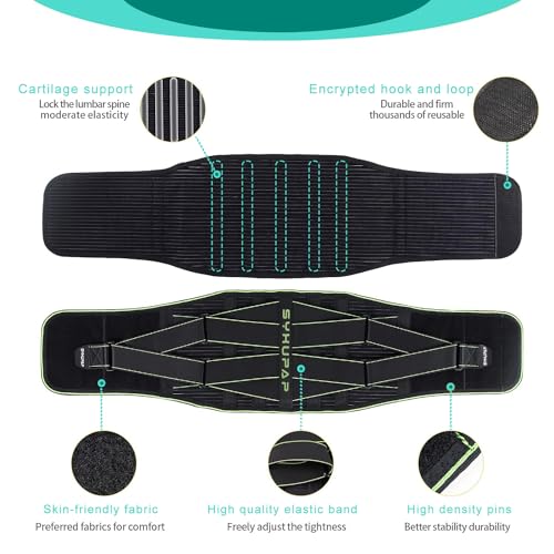 Back Support Belt for Lower Back Pain with Lumbar Pad I16909