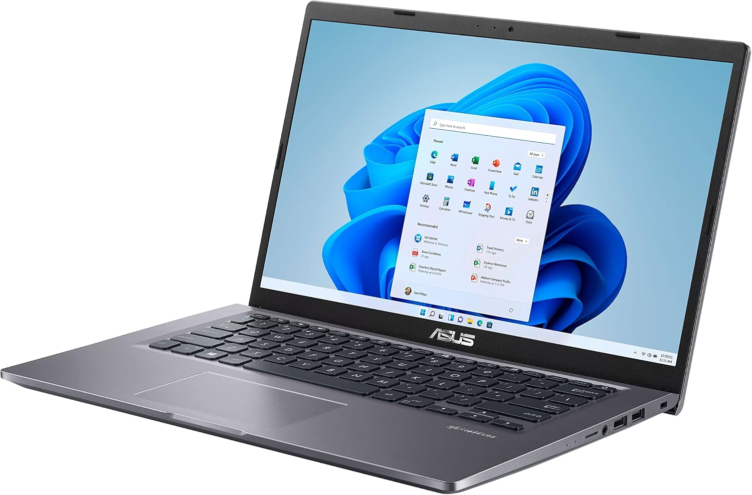 14" Thin and Light Laptop, AMD Ryzen 3, 8GB RAM, 128GB SSD, Win 11 Z492